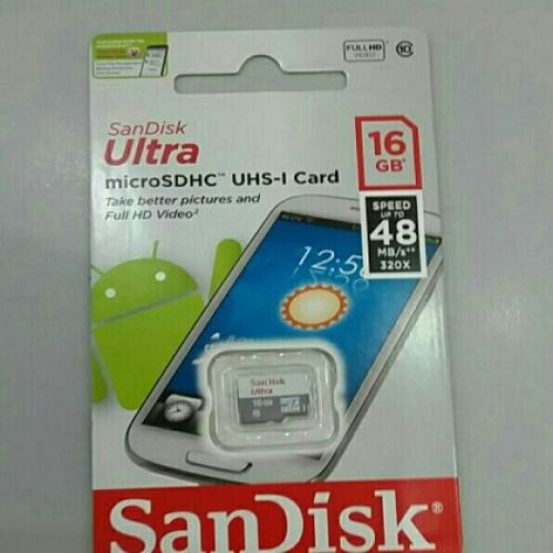Thẻ nhớ Sandisk Micro SDHC Class 10 Ultra 320X - 16GB 