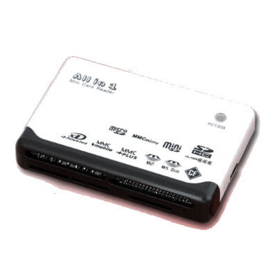 All in one card reader