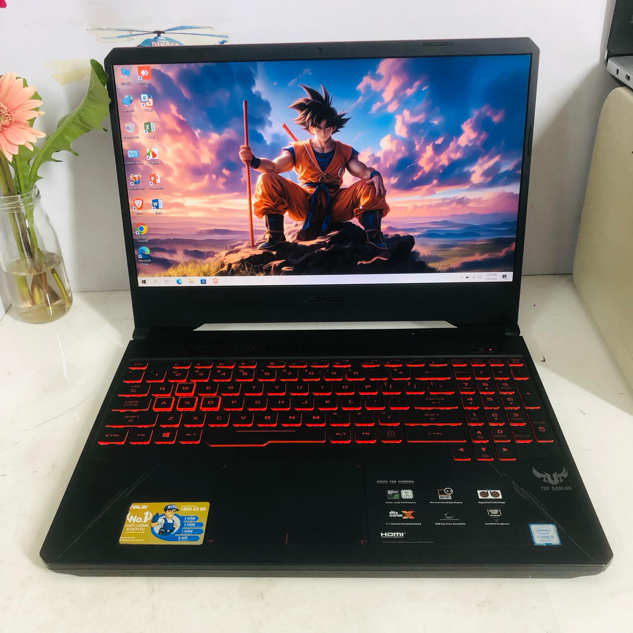 Asus Gaming FX505GD Intel Core i5 8300H